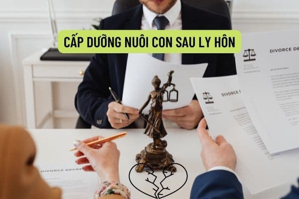 Cách xác định mức cấp dưỡng nuôi con sau ly hôn