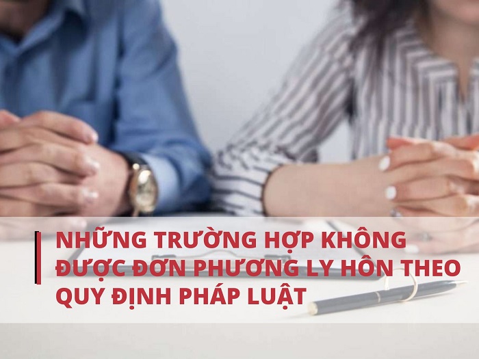 Những trường hợp không được đơn phương ly hôn