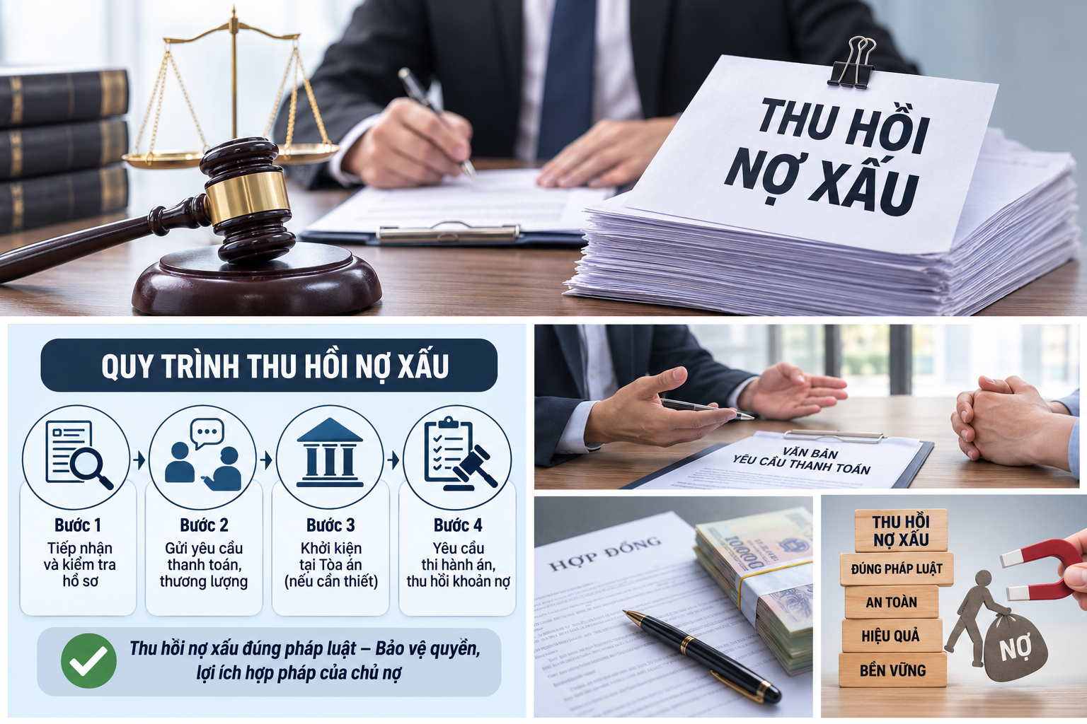 Quy trình thu hồi nợ xấu