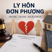Ly hôn đơn phương: Trình tự, thủ tục ly hôn đơn phương mới nhất 2026